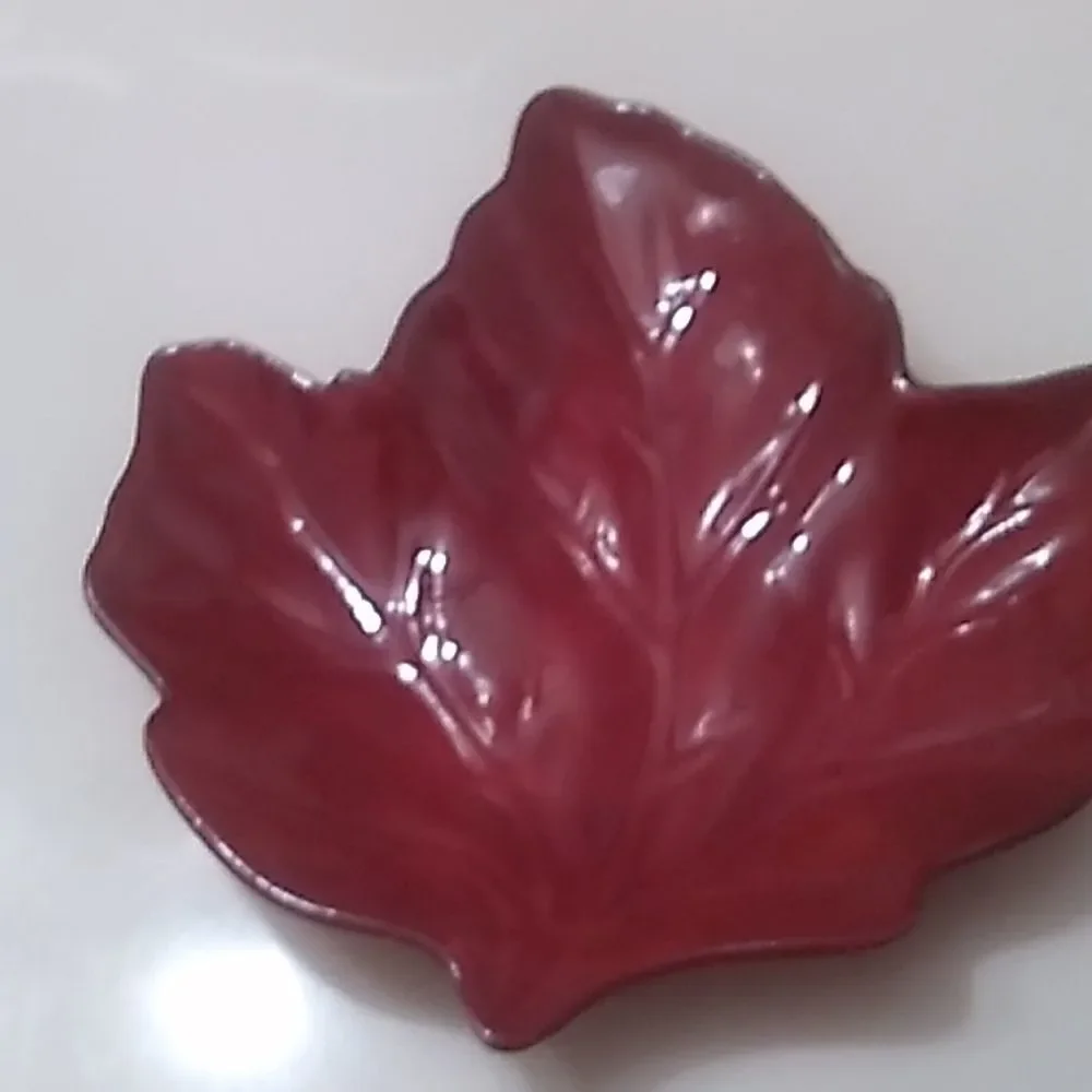Better Home and Gardens Leaf Plate